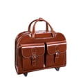thumbnail image 4 of DAVIS | 15” Leather Wheeled Laptop Briefcase, 4 of 12