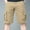 Mens Khaki Shorts, variant on HOOMEUMY Men's Cargo Shorts Relaxed Fit Multi-Pockets Straight Summer Shorts with Drawstring Beige 10