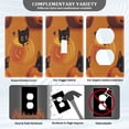 thumbnail image 3 of Cute Black Cat and Pumpkins Light Switch Cover Switch Plate Outlet Cover Plug Cover for Electrical Outlet, 3 of 6