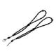 thumbnail image 4 of 2 correas para guantes de esquí, correas para guantes de invierno, portátiles para actividades invernales, cordón de sujeción, conector ajustable. Negro 25cm, 4 of 8