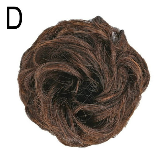 Soug Curly Messy Hair Bun Piece Updo Scrunchie Fake Natural Hair Extensions New