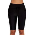 thumbnail image 1 of Bas de Maillot de Bain Taille Haute Noir pour Femmes, 1 of 5