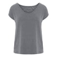 thumbnail image 4 of Clearance under $5 JINMGG Tank Tops for Women under $5,Women's Sleeveless Tank Tops V Neck Solid Color Casual Shirts Loose Fit Basic Blouse Gray M, 4 of 5