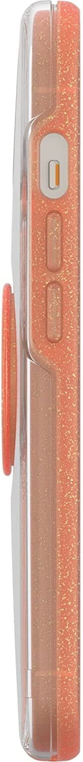 OtterBox + Pop Symmetry Clear Series Case for iPhone 13 Only - Non-Retail Packaging - Melondramatic Clear/Orange
