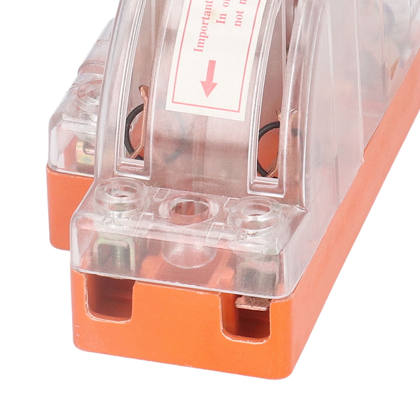 Transparent Knife Switch 2P 32A Double Pole Against Electric Shock Safety Knife Switch with Indicator for Generator