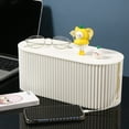 thumbnail image 1 of Cord Hider Box, ABS Cable Organizer Box, Insulated Cord Management Box, Desk Cord Organizer Box, Wire Box Hider, Power Strip Box with Detachable Cover for PC TV Appliances, 1 of 6
