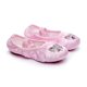 thumbnail image 3 of Zapatos de práctica de ballet de satén, zapatos de yoga con lentejuelas bordadas, zapatos de baile con suela para niñas, talla 33 (rosa), 3 of 3