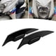 thumbnail image 5 of 2x Alerones laterales para carenado de motocicleta, adhesivo decorativo universal para Negro, 5 of 8