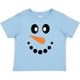 thumbnail image 3 of Inktastic Cute Smiling Snowman Face with Carrot Nose Boys or Girls Baby T-Shirt, 3 of 5