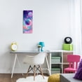 thumbnail image 3 of Stupell Industries Contemporary Pastel Clouds with Planets Canvas Art, 10 x 24, by Wumples, 3 of 7