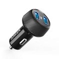 thumbnail image 2 of Cargador de coche Anker 24W 4.8A, PowerDrive 2 Elite ultracompacto de 2 puertos con tecnología PowerIQ y LED para iPhone XS / Max / XR / X / 8 / 7 / 6 / Plus, iPad Pro / Air / Mini, Galaxy Note / S Se, 2 of 2