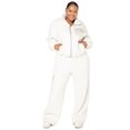 thumbnail image 3 of Celebrity Pink Women’s and Women’s Plus Teddy Fleece Jacket and Wide Leg Pants Set, 2-Piece, Sizes XS-4X, 3 of 6
