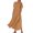 Brown, variant on New Summer Maxi Dresses for Womens 2024 Plus Size Fashion Solid Color Casual Sleeveless Round Neck Pocket Dress Beach Casual Maxi Sundress
