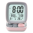 thumbnail image 1 of Vintage ordenador pequeño Despertador Digital dormitorios LCD reloj de escritorio 12/24 horas Sunnimix Despertador de cabecera, 1 of 7