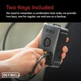 thumbnail image 4 of Decibel 15ft Cable Lock with 100dB Alarm, Security Cable and Bike Lock Cable for Outdoor Gear & Power Tools, 4 of 7