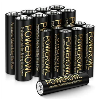 POWEROWL High Capacity LR44 Batteries 40 Pack, L1154F AG13 357 303 SR44 A76  Premium Alkaline Battery