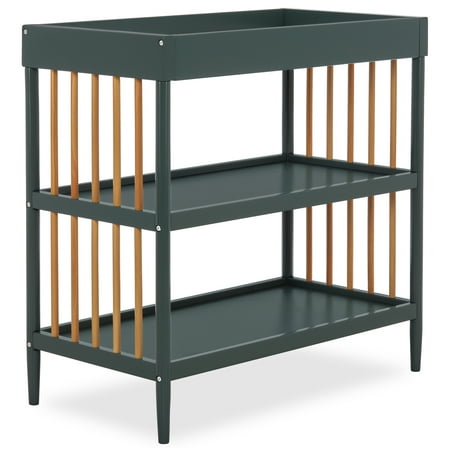 UPC: 0811048037749 | Dream On Me Sleepy Little Sloth Moon Bear Reaching For The Stars And Clover Changing Table I Rounded Spindles I Mid- Century Meets Modern I Free Changing Pad Included In Olive Finish