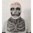 thumbnail image 1 of Casco de terror, divertido, aterrador, gritando, máscara de látex, máscara de calavera de Halloween, 1 of 5