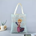thumbnail image 2 of I Dream of Jeannie Bolso de tela con estampado de lienzo para mujer, bolsa de compras reutilizable y estética, con cremallera interior, regalo para mujer,38*45cm., 2 of 6