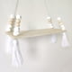 thumbnail image 5 of Estante de pared con borlas y cuentas octogonales de macarrón de estilo nórdico para colgar en la habitación de los niños, almacenamiento creativo para el hogar de madera contrachapada, 5 of 5