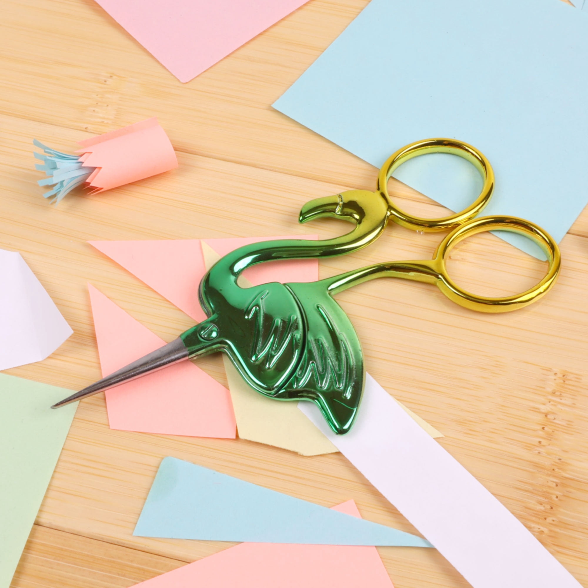 JubileeYarn Flamingo Embroidery Scissors - Lush - 10 Scissors