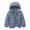 Grey, variant on LIhncine Children's Down Jacket Boys and Girls Spring Autumn Jacket Cold Windproof Hooded Ski Warm Jacket