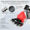 thumbnail image 5 of 1000W Electric Sheep Shears Professional Animal Clippers 6 Speed Heavy Duty for Horses Goats Alpacas with Cooling System, 5 of 6