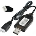 thumbnail image 1 of facai-Smart Universal RC USB Charger Cable with XH-3Pin Plug Compatible RC Car RC Plane RC Tank RC Boat and Other Remote Control Toys for 7.4V Lipo Battery (1), 1 of 4