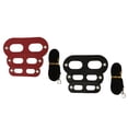 thumbnail image 1 of 2 Set Lizard Traction Rope Reptile Harness Hauling Rope Pet Chest Leash Without Wing Pet Suppiles (Black Red), 1 of 6