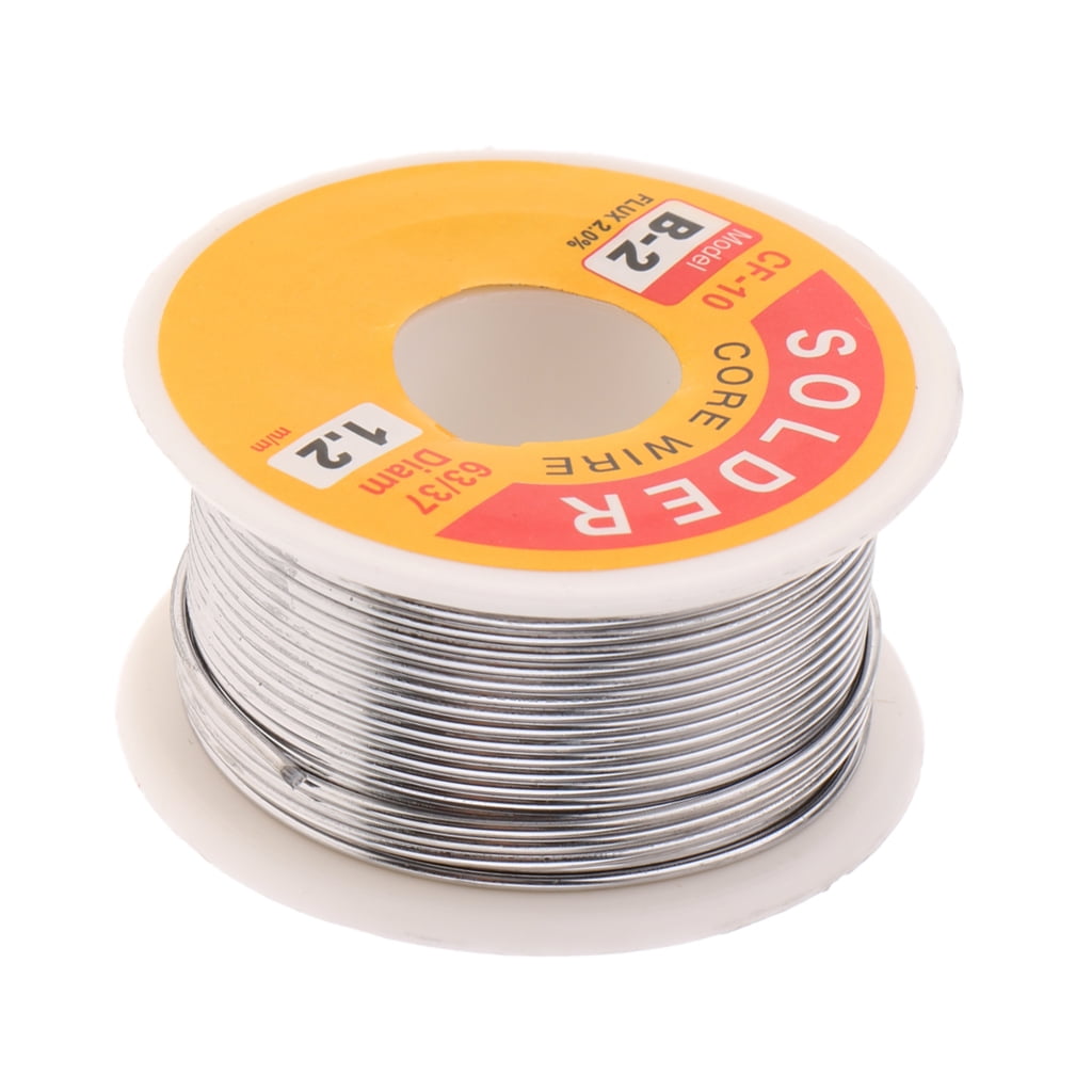 Filo Per Saldatura KIKOOD Con Colofonia 0.8mm: Senza Piombo Per Riparazioni Elettroniche (2 Pezzi)