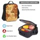 thumbnail image 5 of Disketp Not All Those Who Wander Are Lost2 Mochila Estampada de Gran Capacidad con Lonchera y Estuche, Set de 3 Piezas para Estudiantes, 5 of 7