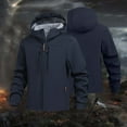 thumbnail image 6 of CYiJun Mens Winter Jacket Warm Windproof Fleece Lined Coat with Zip Pocket, 6 of 8