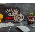 thumbnail image 4 of Taza de cerámica Camper Silver Buffalo Stranger Things, 20 ml, Hellfire, 4 of 9