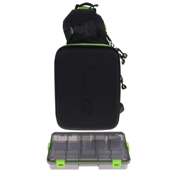 Bolso De La Bolsa De Almacenamiento De Gancho De Señuelos De Pesca Con Contenedor De Caja De Cabeza De Plantilla De Pesca De Plástico Tipo 4 Macarena Bolsa de señuelo de pesca