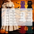 thumbnail image 3 of FNFYFH Renaissance Medieval Costume Dress Women Peasant Cottagecore Dress 1700s Victorian Fairy Dress, 3 of 8