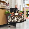 thumbnail image 6 of Thanksgiving Font Large Capacity Reusable Foldable Oxford Cloth Storage Basket: Tote Bag, Laundry Organizer, and Storage Box, 6 of 7