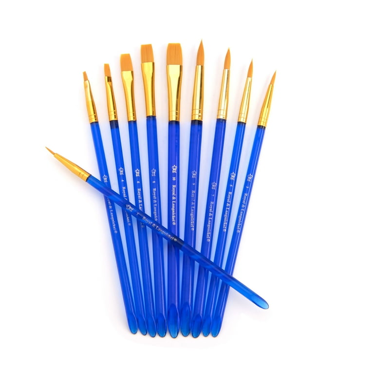 熱販売 - Langnickel & Royal 10pc Acrylic Taklon Golden Value Super 描画・絵画