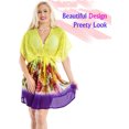 thumbnail image 2 of HAPPY BAY Women's Bathing Suit Cover-up Casual Dress XL-XXL Yellow, Floral, 2 of 5