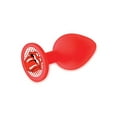 thumbnail image 2 of Icon Brands The 9's Booty Calls Tongue Plug Anal Sex Toys - Red, 2 of 2