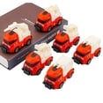 thumbnail image 2 of Godderr Kids Baby Construction Trucks Toys,Toddler Toy Friction Powered Cars Tractor Bulldozer Dumper Cement Mixer Engineering Vehicles Toys 6Pcs, 2 of 6
