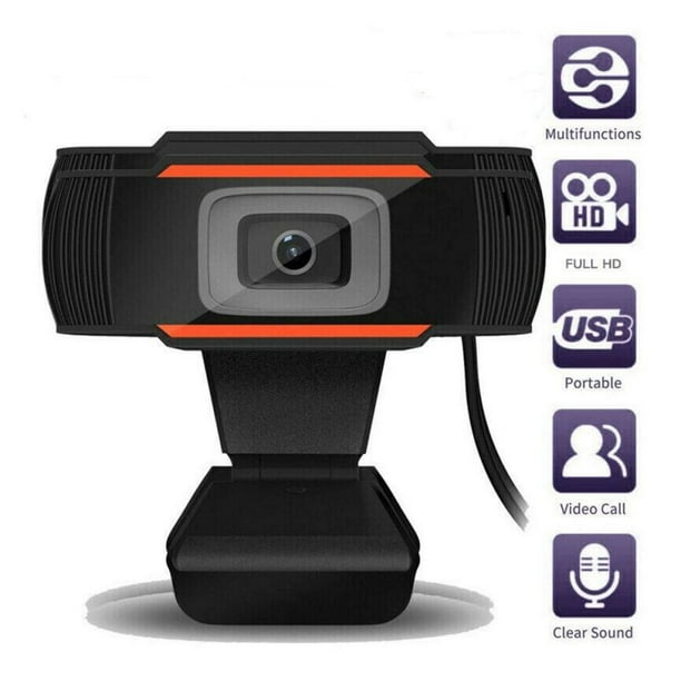 preocupación visual Advertencia 1080P 2.0 HD Webcam Web Camera Built-in Microphone Auto Focus 30 Degrees  Rotatable Video Recording Webcamera Full Hd 1080p Camara For PC Laptop  Desktop Video - Walmart.com