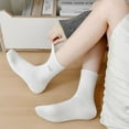thumbnail image 2 of Cotton Sock for Women, 5 Pack Calf Socks, 2 of 6