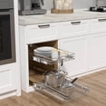 thumbnail image 3 of Organizador de armario extraíble OCG de 2 niveles para cocina y baño, 3 of 7