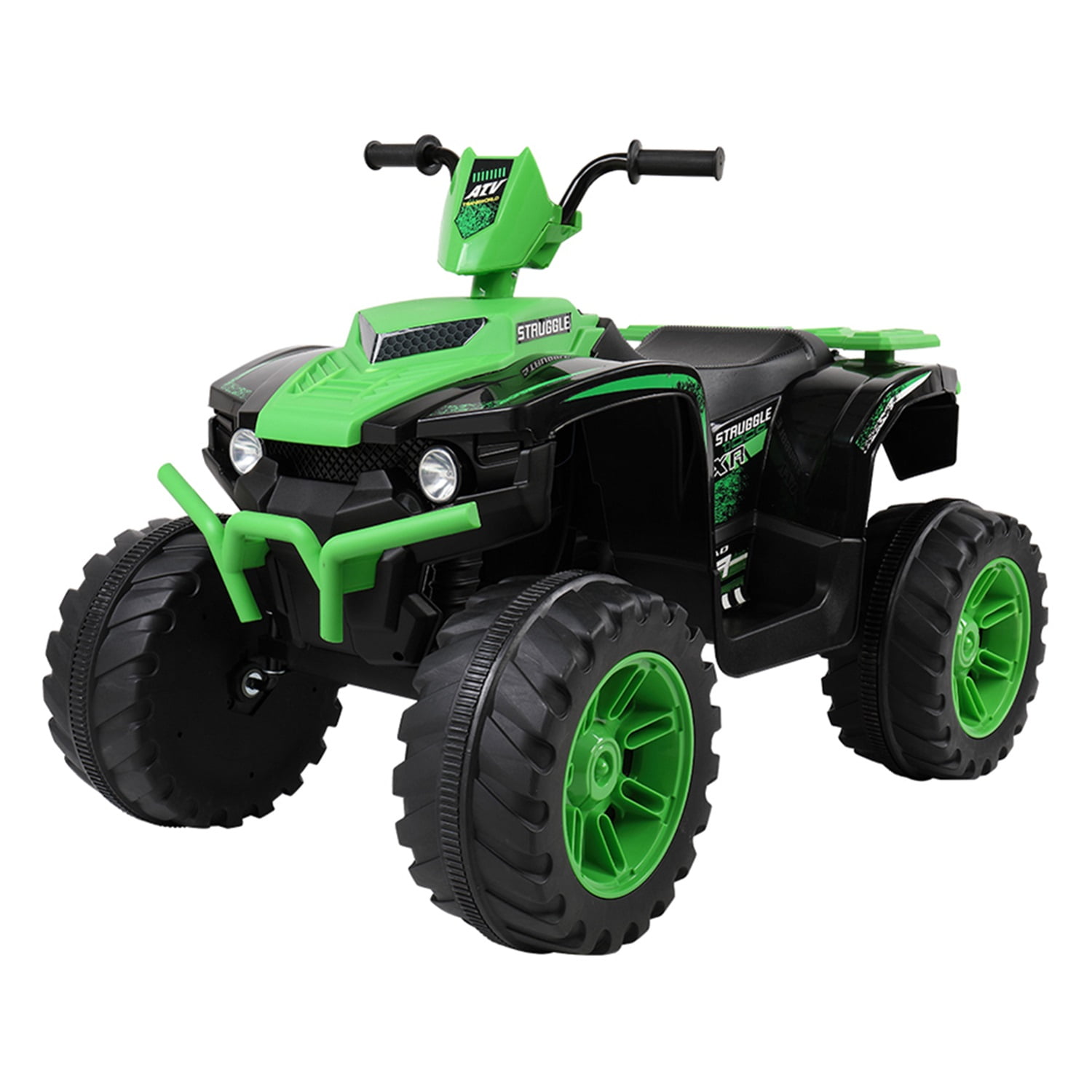 CIPACHO 12V ALL Terrain Vehicle Dual Drive Battery Kids Ride On Cars without Remote Control with Slow Start, Green CIPACHO 12V ALL Terrain Vehicle Dual Drive Battery Kids Ride On Cars without Remote Control with Slow Start, Green