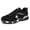 Black And White, variant on Men'S Air Cushion Sneakers - Breathable Mesh & PU Upper, Geometric Design, Sporty Look | Comfortable Fit - St. Patrick'S Day Halloween Black/White Colorway for Outdoor Running, Casual Attire,