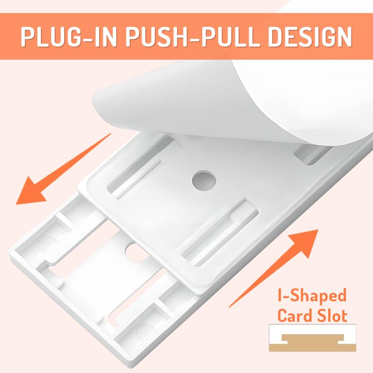 Seamless Power Strip Holder Self Adhesive Punch-Free Plug Socket Holder Wall Mount Fixator I.786165445