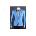 thumbnail image 1 of Blazers y chaquetas deportivas para hombre, blazer ajustado, traje para hombre, chaqueta informal, blazer formal para negocios, 1 of 6