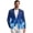 Blue Flame, variant on Sunflower Musical Note Fashion Mens Blazer Suit Jacket, One Button Polyester Formal Coat for Office Prom