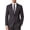 Charcoal, variant on Men's Extreme Slim Fit Wool Blazer Luxury Sport Coat