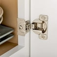 thumbnail image 5 of Franklin Brass Hn0042k-B 1-3/8" Overlay Concealed Euro Cabinet Door Hinge - Nickel, 5 of 5